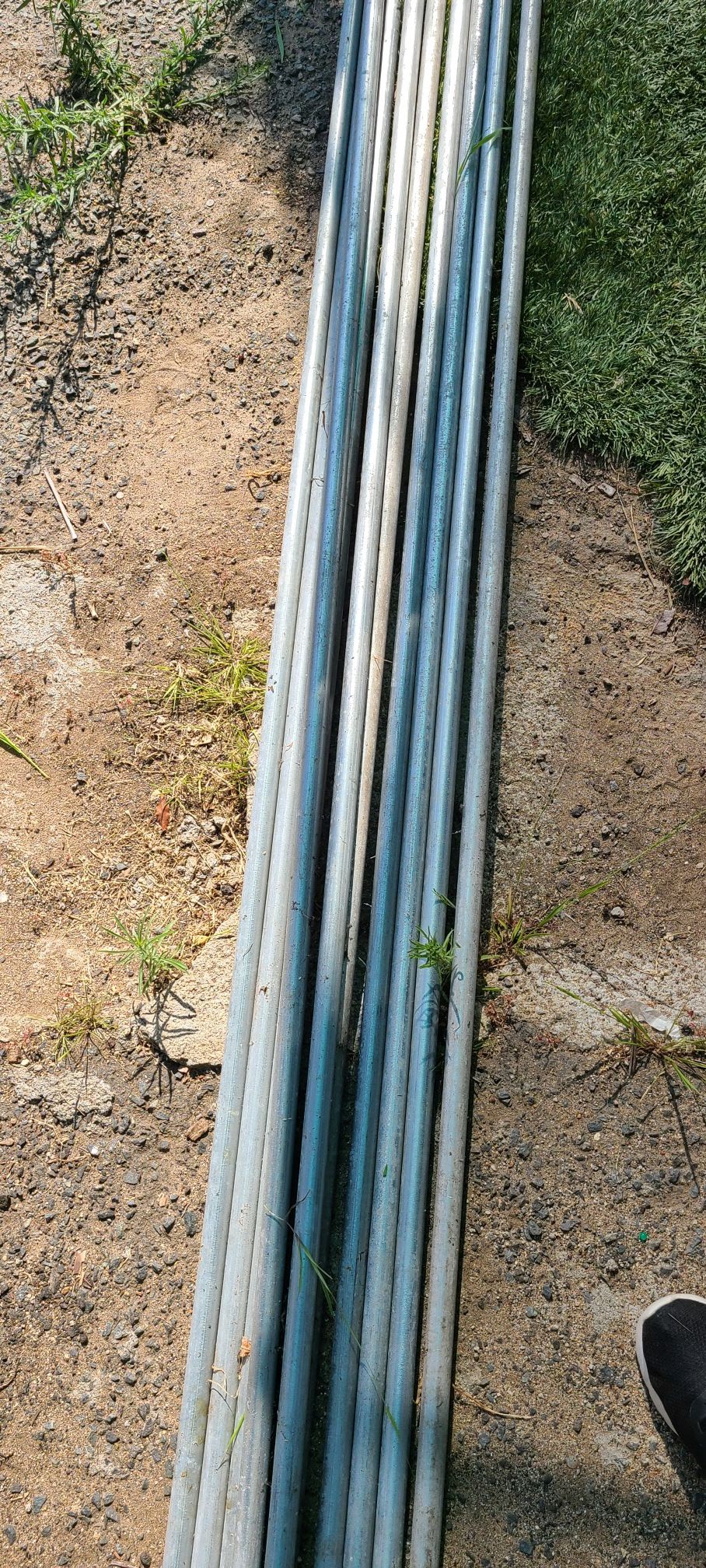 METAL PIPES 10FT EACH