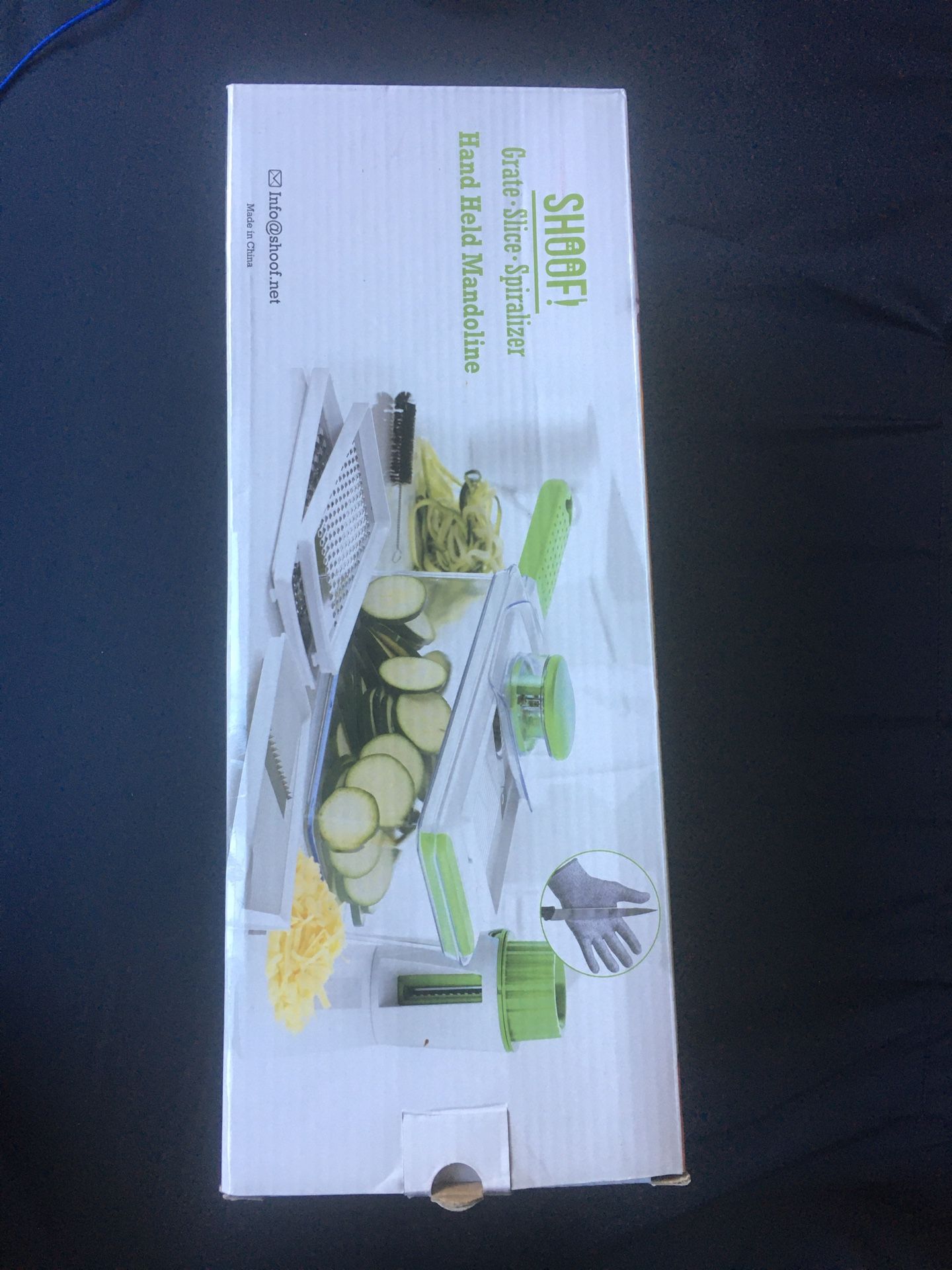 Shoof Grate Slice Spiralizer 