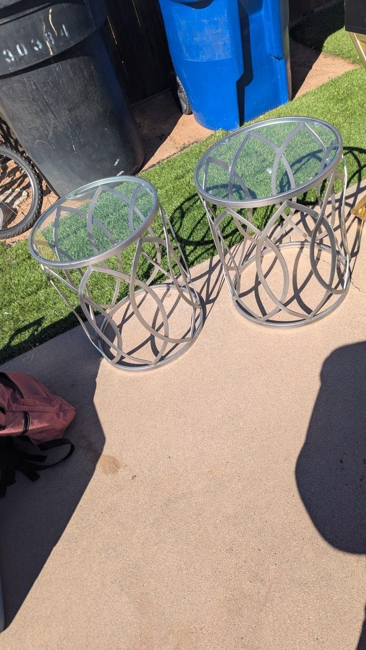 Pair Of Coffee Tables Located In Mesa Main Street And Gilbert Rd