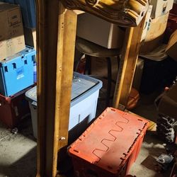 Coffee Table. Very Large. Glass Top.
