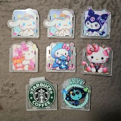 Lot of 8pcs Acrylic Pen Holders