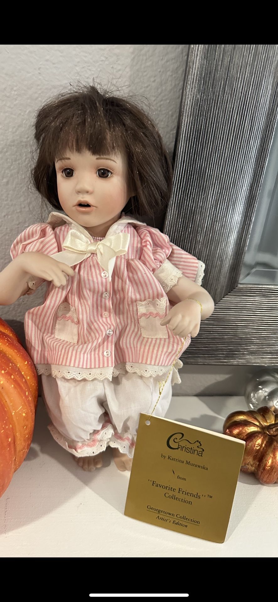Christina by Katrina Murawska Doll 12" Bent knees Favorite Friends Collection 