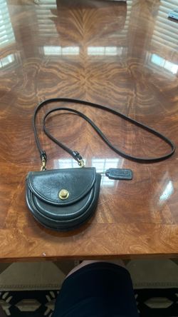 Authentic Coach Mini Purse (black)