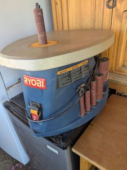 Ryobi oscillating spindle sander.