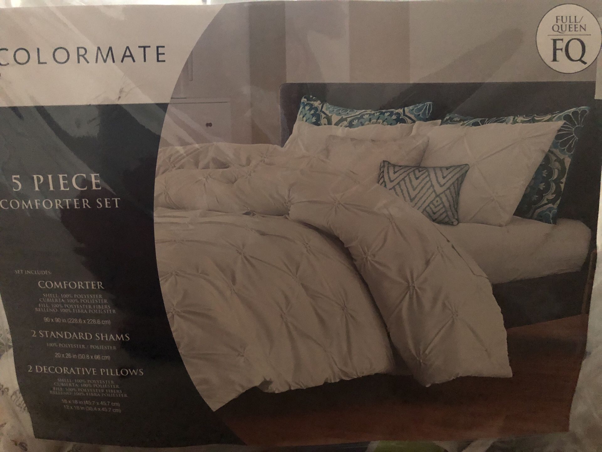 5 Piece comforter set