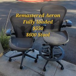 Remastered Herman Miller Aeron Office Desk Gaming Chairs 