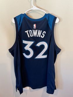 Minnesota Timberwolves Karl-Anthony Towns #32 NBA Jersey Men’s XXL