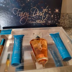 New Paris Hilton 4pc Perfume Gift Box Set Fairy Dust 