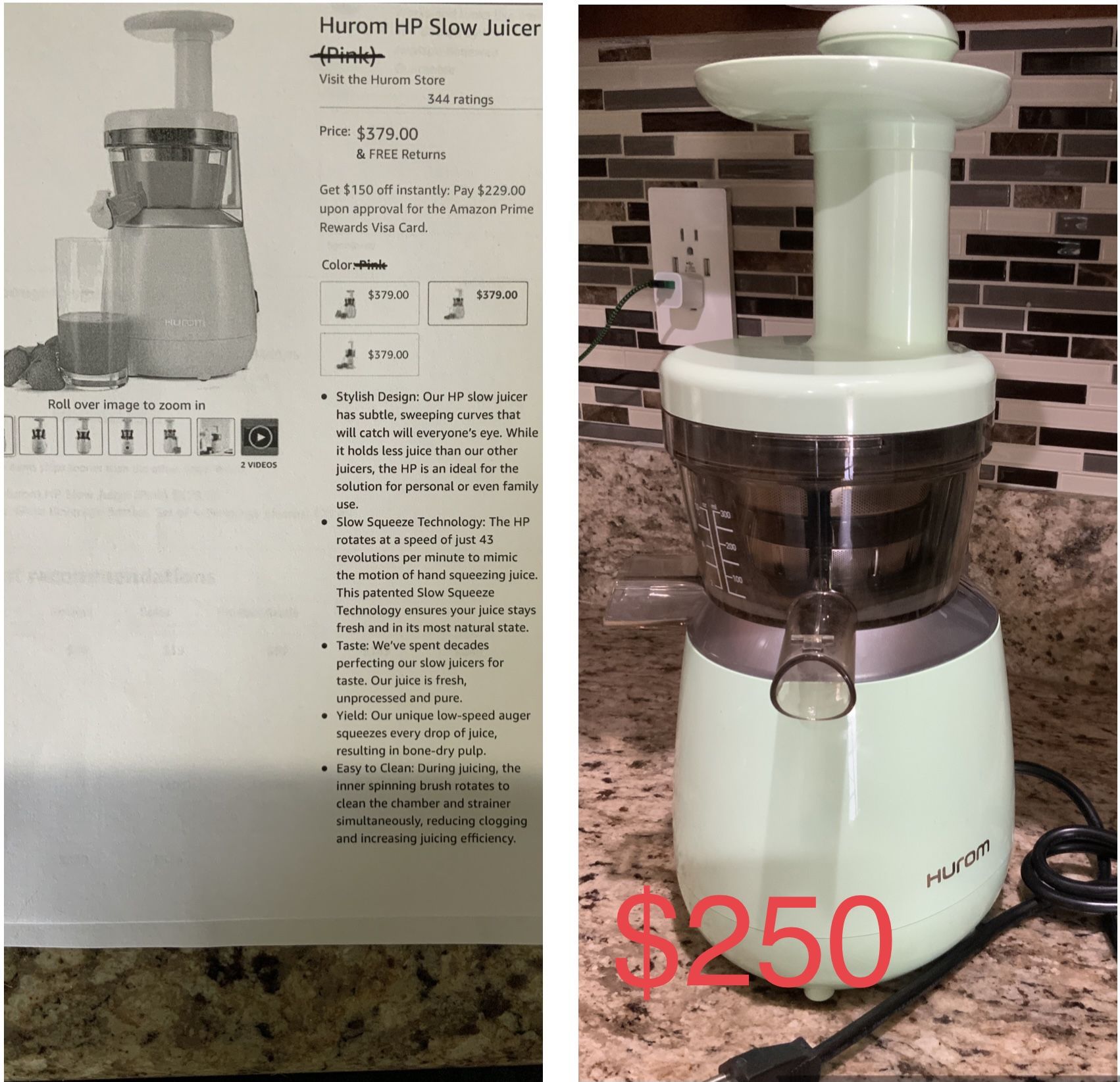 Hurom HP Slow Juicer 