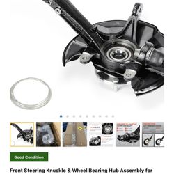 Front Steering Knuckle & Wheel Bearing Hub Assembly