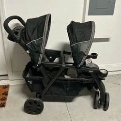Double Stroller - Chicco Cortina Together - Minerale
