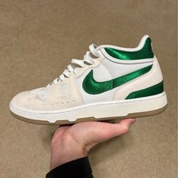 Size 10.5 - Nike Social Status x Mac Attack SP Social Currency White Green
