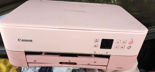 Cannon  printer and scanner pink