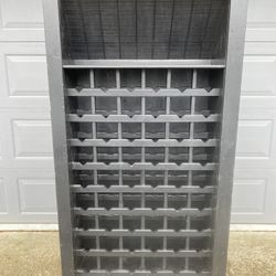 Vintage Wine Cabinet Hutch