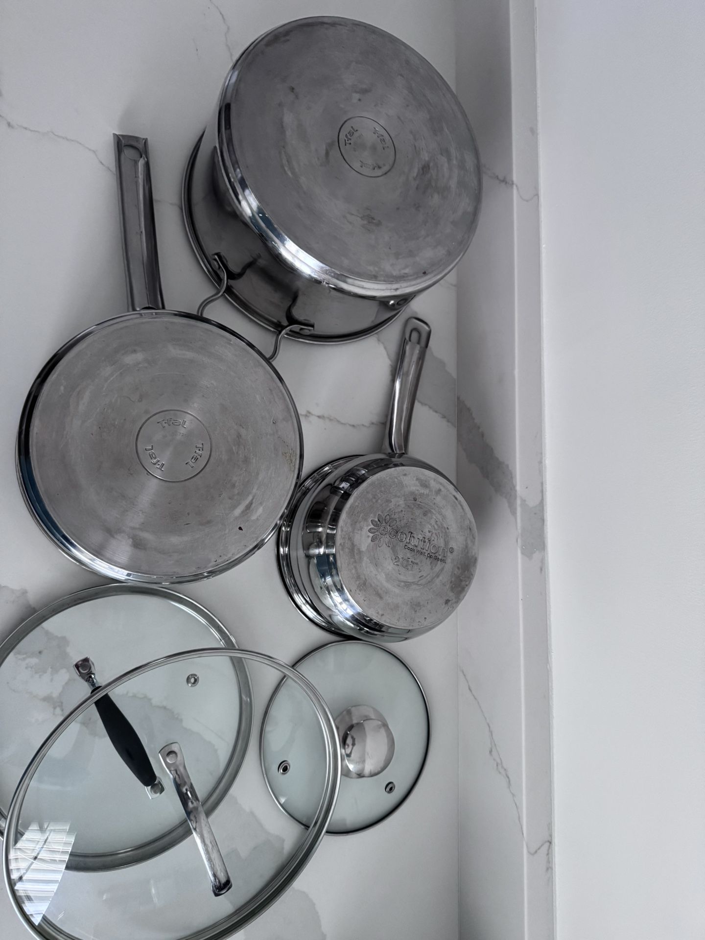 Stainless Steel Pan Set