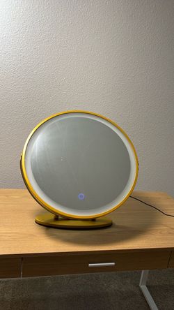 Gold Light Up Vanity Mirror