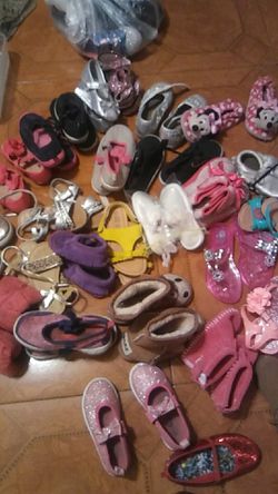 Toddler girls shoe lot size 8 through 11