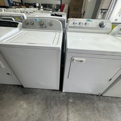 Washer & Electric Dryer . 