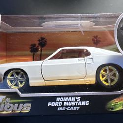 JADA 2026 1/32 DIE-CAST 25 YEARS OF FAST & FURIOUS ROMAN’S WHITE MUSTANG
