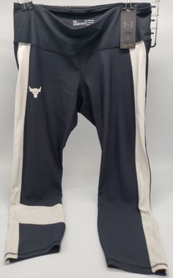 New- Under Armour Women's Project Rock Ankle Leggings
. Size XL
