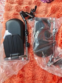 Universal wheelchair legs with leg back rest