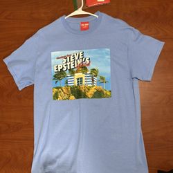 FULLSEND x SteveWillDoIt “Epsteins Island Tee” - size M (Great Condition)