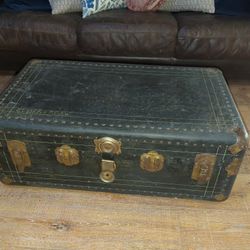Antique College Trunk