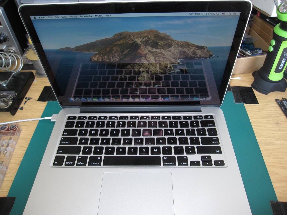 MacBook Pro 11,1 Retina(2013)(contact info removed) 8GB Ram 128GB SSD OS Cata - $199 (Scherervillle)