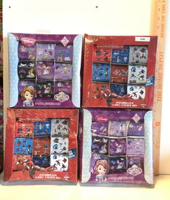 Spiderman or Sofia the First Stickers