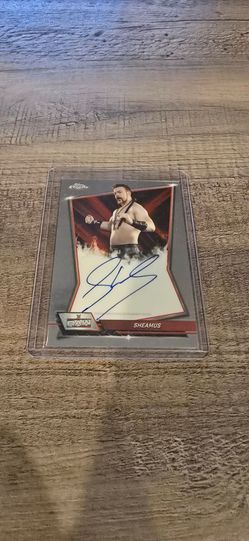 2026 WWE Topps Chrome Sheamus Autograph