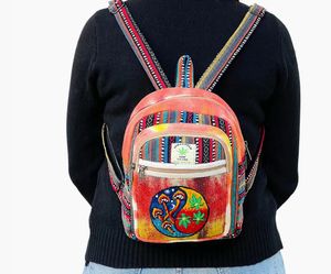 Note: This one-of-a-kind item is handmade and may appear in colors other than shown.  85% Cotton, 15% Hemp Hand wash Made in Nepal