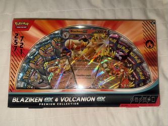 Pokemon Blazeiken Ex & Volcanion Ex Premium Collection 