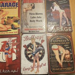 Retro Vintage Garage Signs