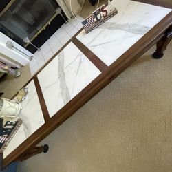 Real Marble Coffee Table Set Of 3  For $200