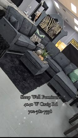 ✨️ Sectionals, 2pc Sofas ✨️ Furniture Queen Bedrooms, Dining Avail