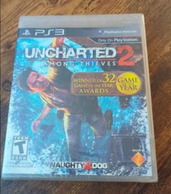 Uncharted 2: Among Thieves (PS3) NEW SEALED FIRST PRINT BLACK LABEL, EXCELLENT!
