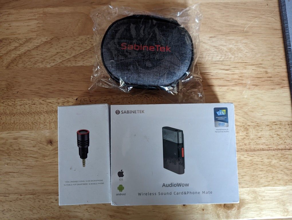 SabineTek AudioWow Wireless Microphone