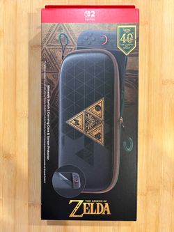 Nintendo Switch™ 2 Carrying Case and Screen Protector –The Legend of Zelda™ – 40th Anniversary Edition