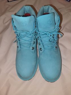 Timberland 8.5 baby blue