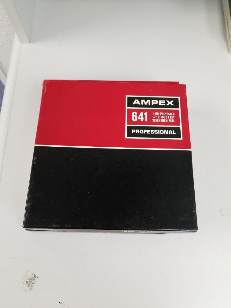 Ampex 641 Professional 7" Reel Tape