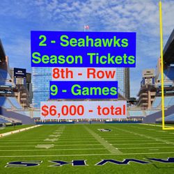Seahawks Season Tickets Dolphins Bills 49ers Rams