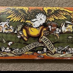 🛹🛹🛹Anti Hero Skateboards Obese Eagle on Couch 9" Skateboard Deck - RARE - A MUST HAVE 🛹🛹🛹  ***BEST OFFER TAKES IT****