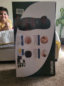 Neck And Back Massager with Heat and Vibration