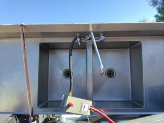 102 inch commercial sink