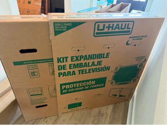 TV moving boxes
