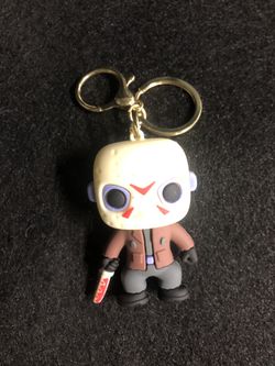 Jason 3D Keychain Silicone Figure