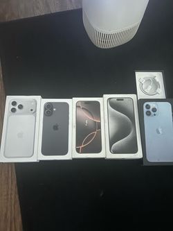 iPhone boxes and cases