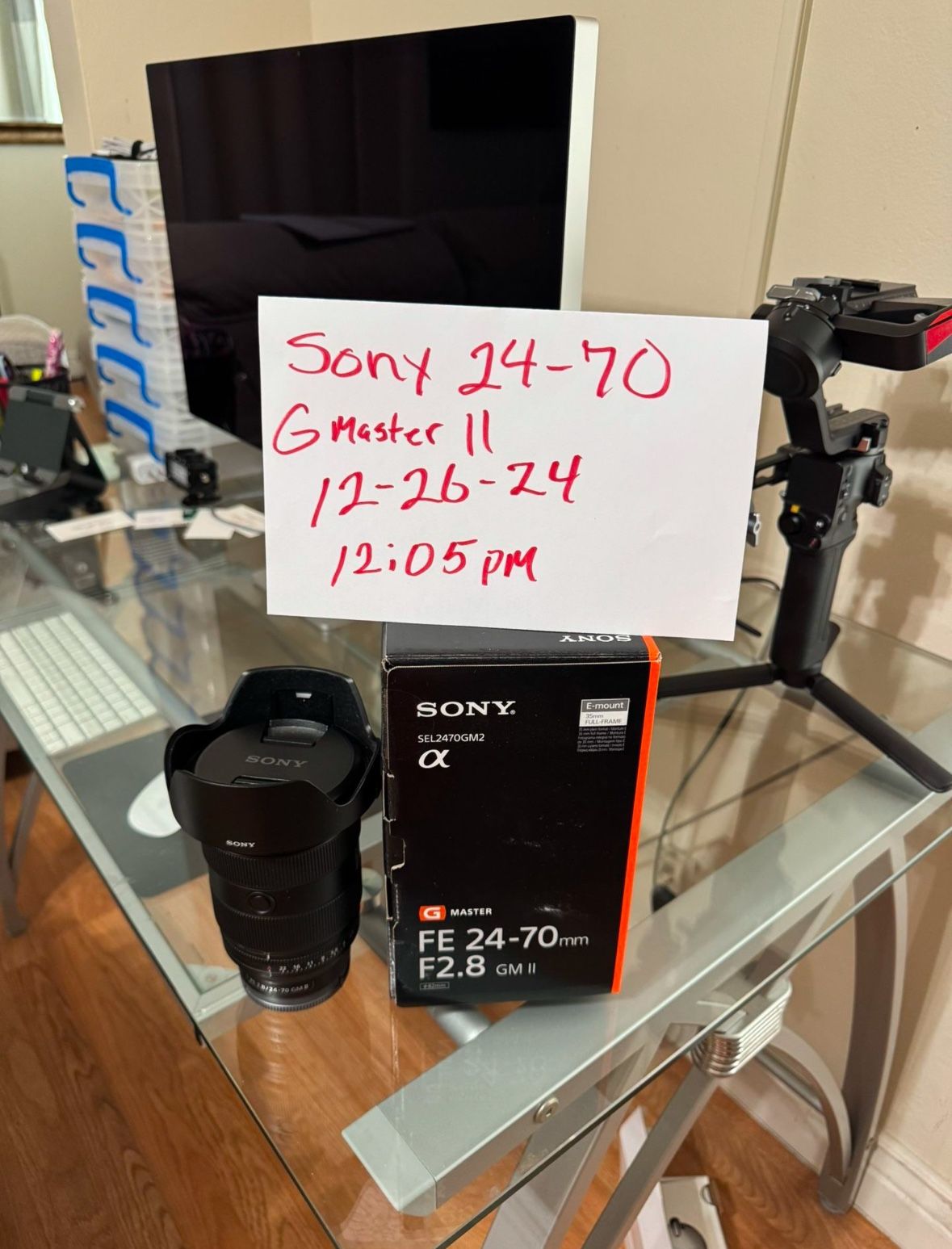 Sony 24-70 GMaster II