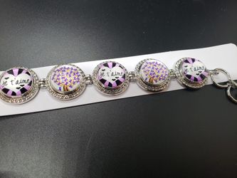 Cancer awareness bracelet