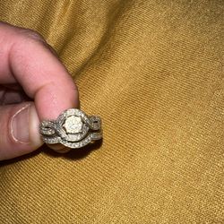 Women Wedding Ring Set 